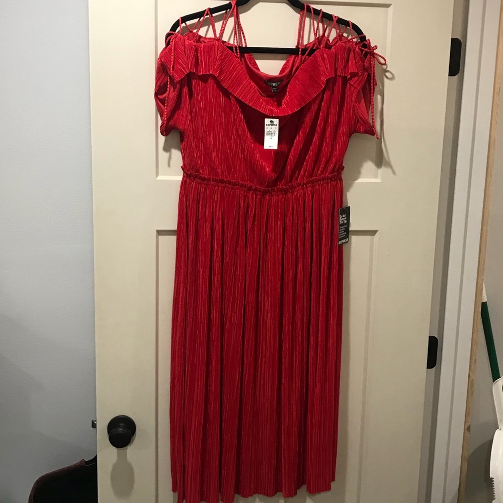 Red dress